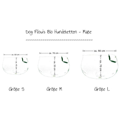Hundekissen halboval